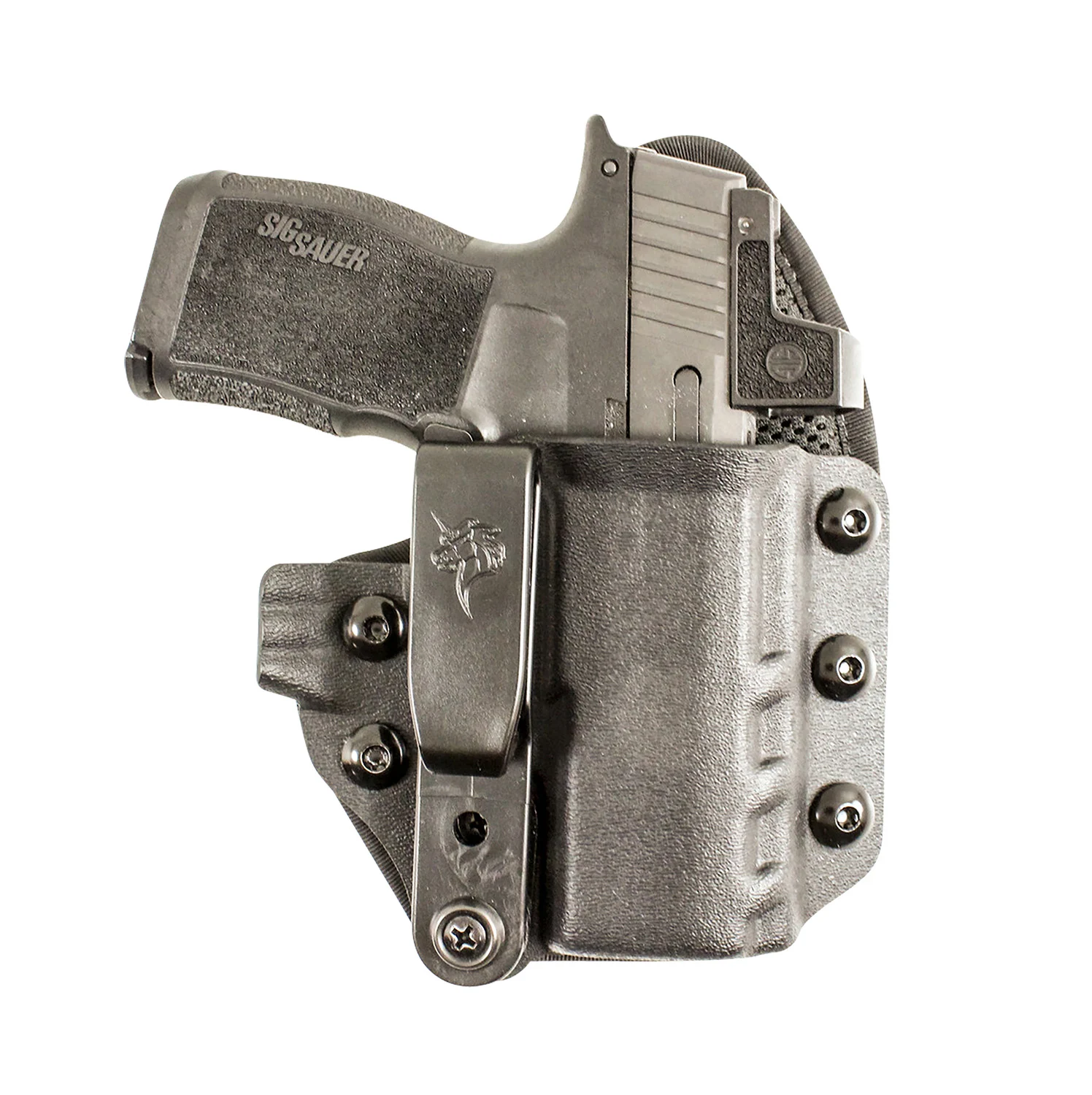 DeSantis Gunhide 206KA3TZ0 Uni-Tuk IWB Black Kydex Belt Clip Fits Glock 43/43X/43X MOS Right Hand