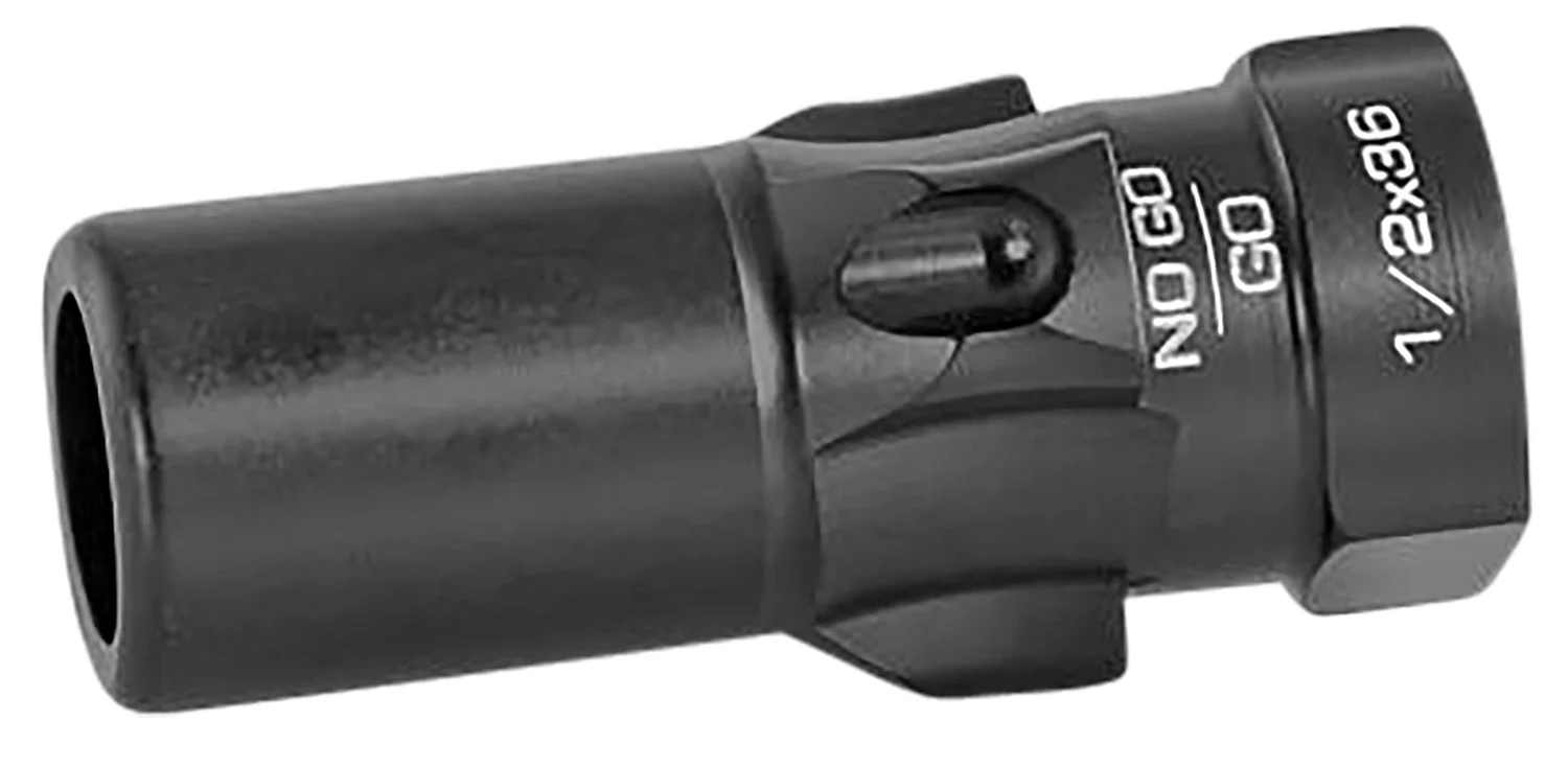 Rugged Suppressors OA005 3 Lug Adapter 9mm Luger 1/2"-36 tpi Threads, Black