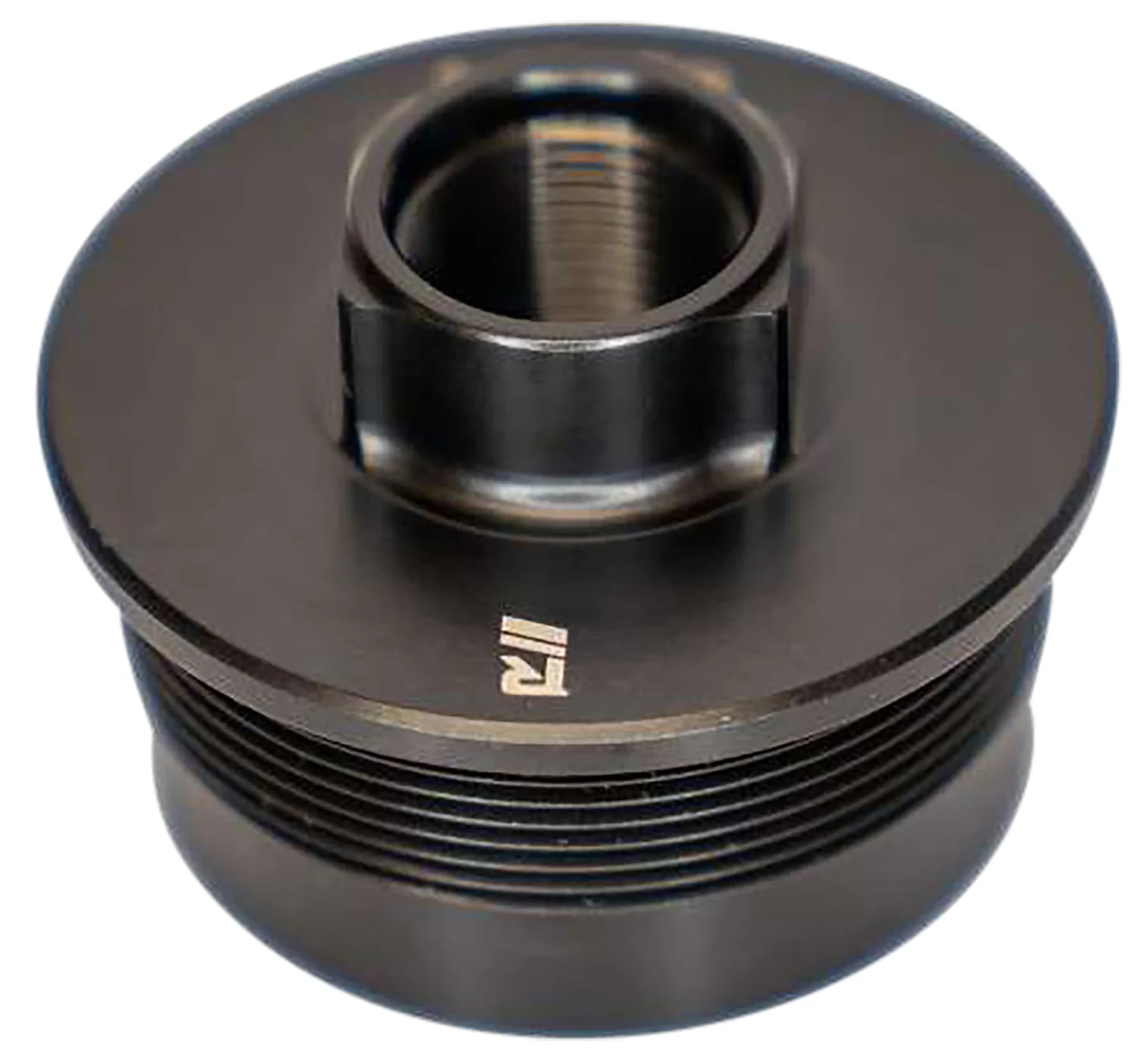 Rugged Suppressors DTM002 Universal Direct Thread Mount 1/2"-28 tpi, Black, Fits 1.375"-24 tpi Tube Threads