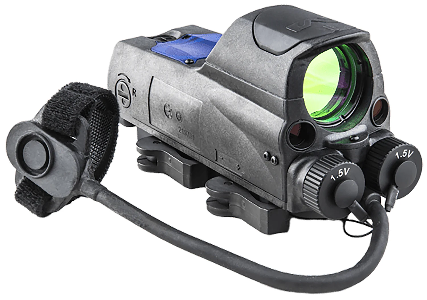 Meprolight USA 0687741 MOR PRO Black 1 x 30 mm 4.3 MOA Dot Green & IR Laser