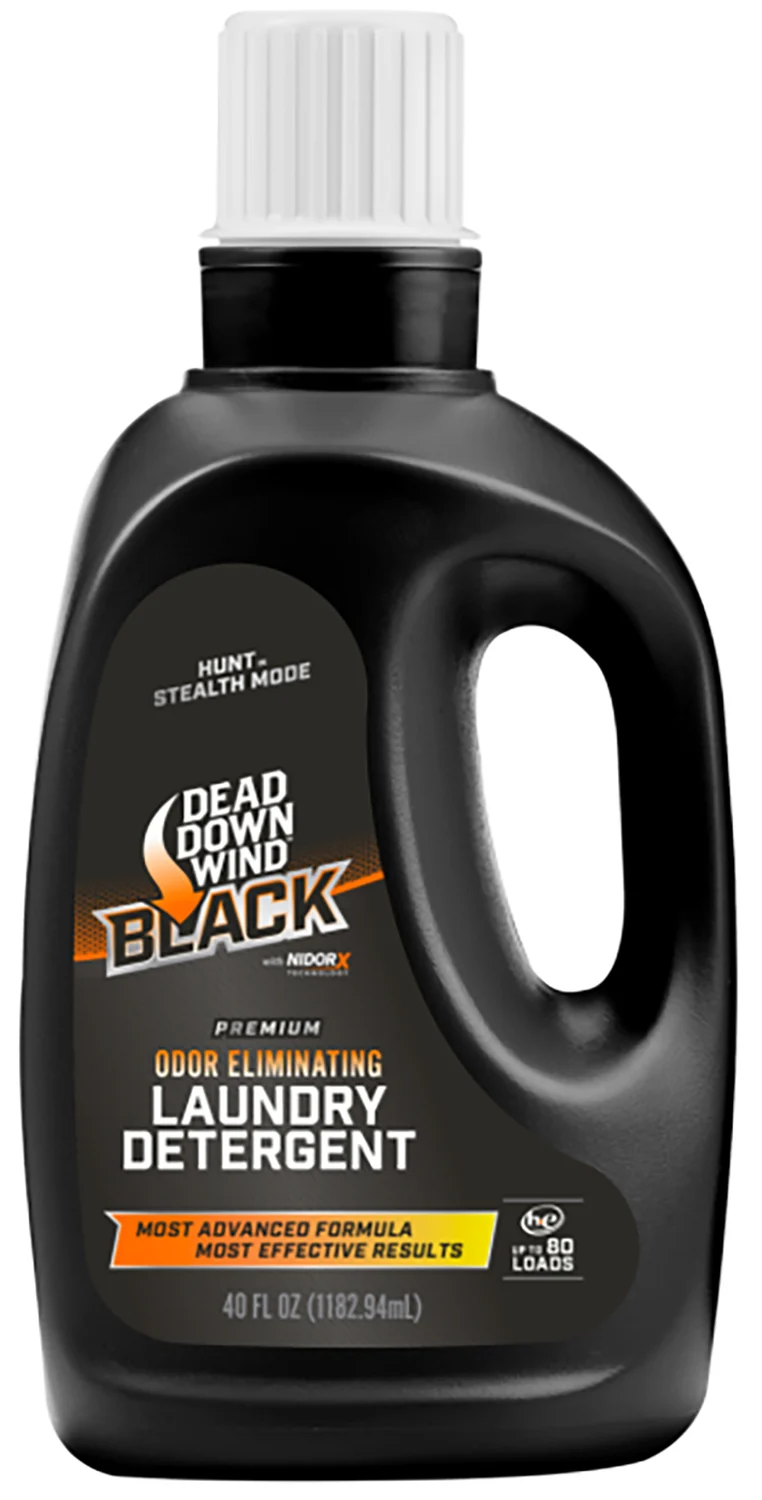 Dead Down Wind 117400 Black Premium Laundry Detergent Odor Eliminator Unscented Scent 40 oz Jug