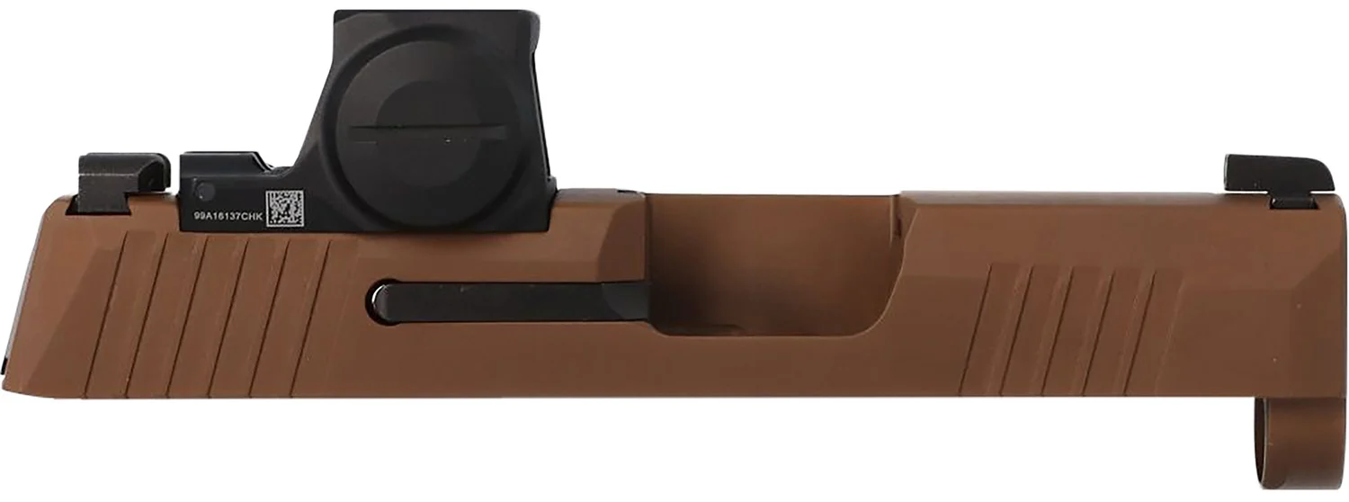 Sig Sauer 8901556 P365 9mm Luger Coyote Brown Cerakote Stainless Steel Serrated Slide