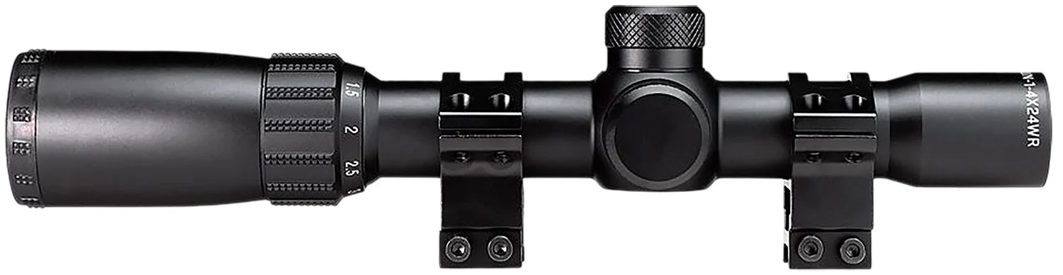 Sig Sauer Airguns AIRT4 Air T4 Black 1-4x 24mm 1" Tube Mil-Dot Reticle