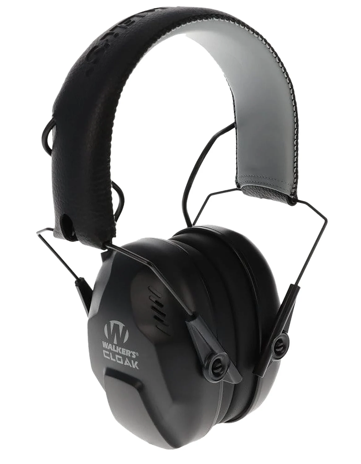 Walker's GWPCLKDM Cloak Dual Mic Electronic Muff Over the Head 23-25 dB Black