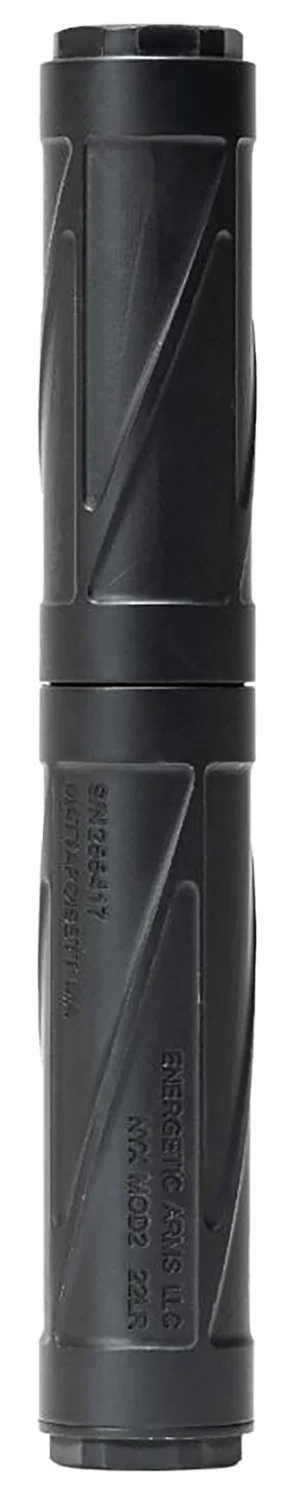 Energetic Armament EA03 NYX Mod 2 Suppressors 22LR 1/2x28 Black Cerakote