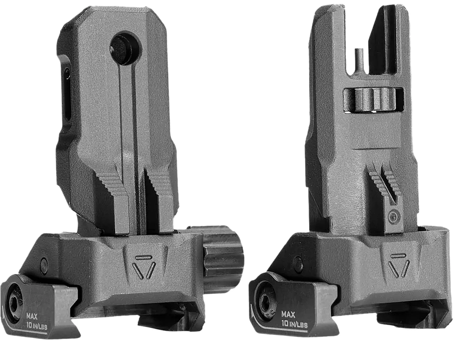 Strike Industries SPBUS Strike Polymer Backup Sights Black Folding