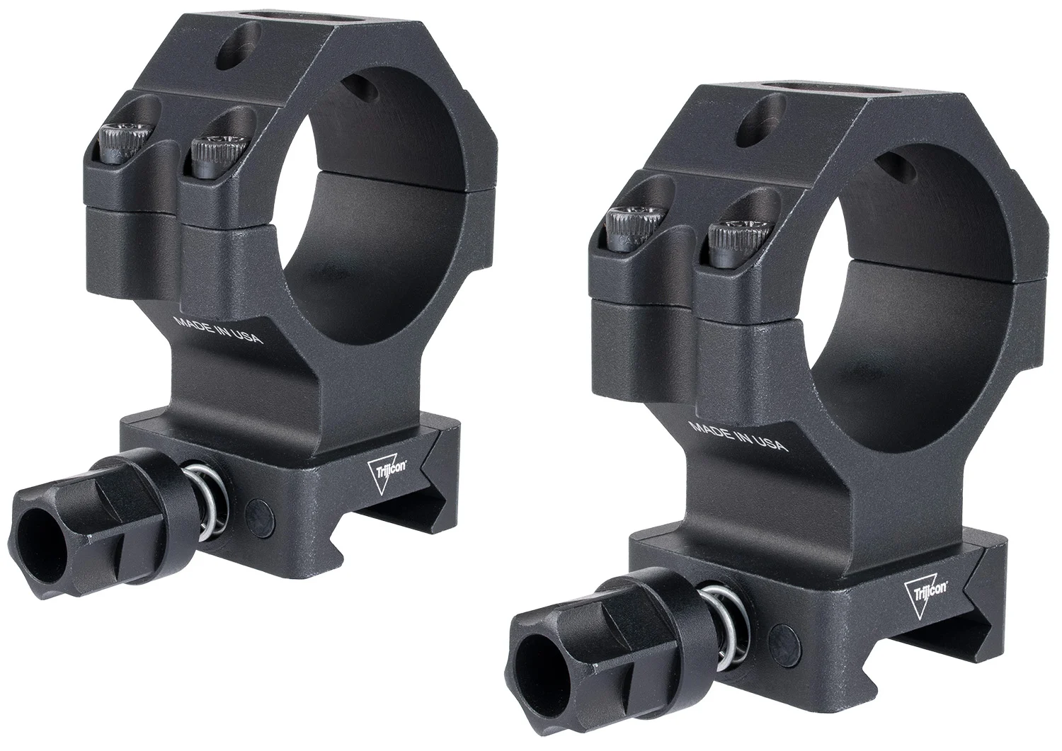 Trijicon AC22075 Scope Rings with Q-LOC Technology Matte Black 35mm Extra High