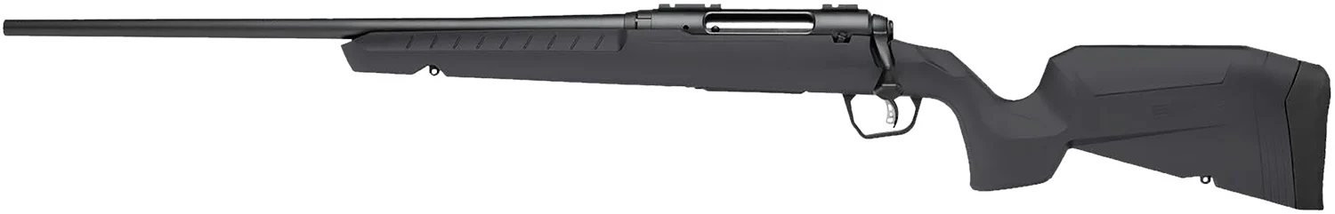 Savage Arms 32098 Axis 2 308 Win 4+1 22" Matte Black Sporter Barrel, Matte Black Drilled & Tapped Steel Receiver, Fixed Matte Gray Synthetic Stock, Left Hand