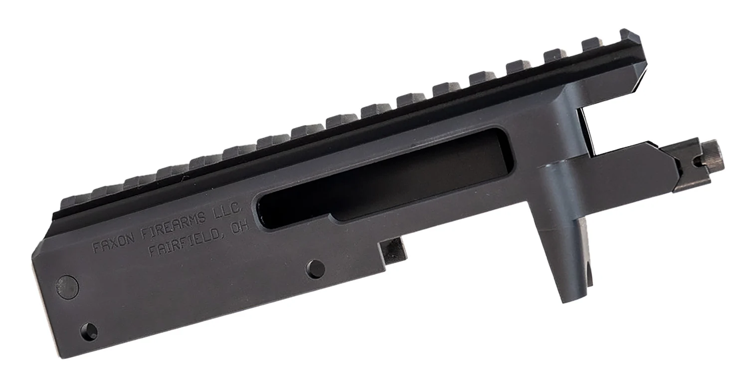 Faxon Firearms FF22RECEIVER01 Rimfire FF-22 Receiver Kit for 10/22 .22 LR Aluminum Black Anodized