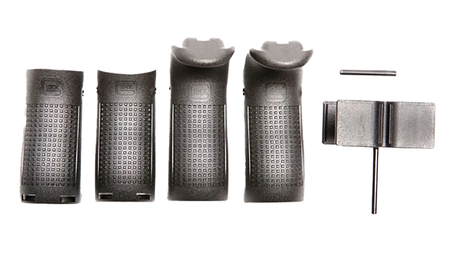 Glock 30822 Backstrap/Beavertail Set Black Polymer