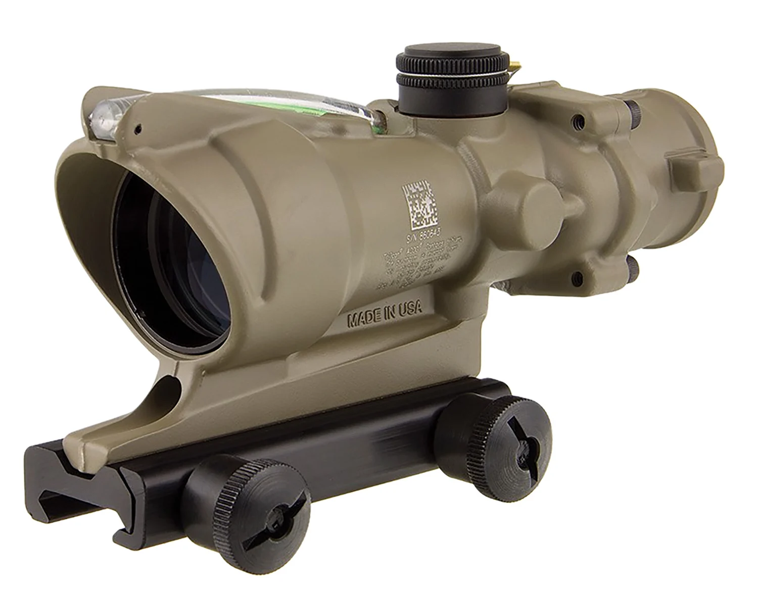 Trijicon TA31C100380 ACOG 4x32mm Crosshair Reticle FDE