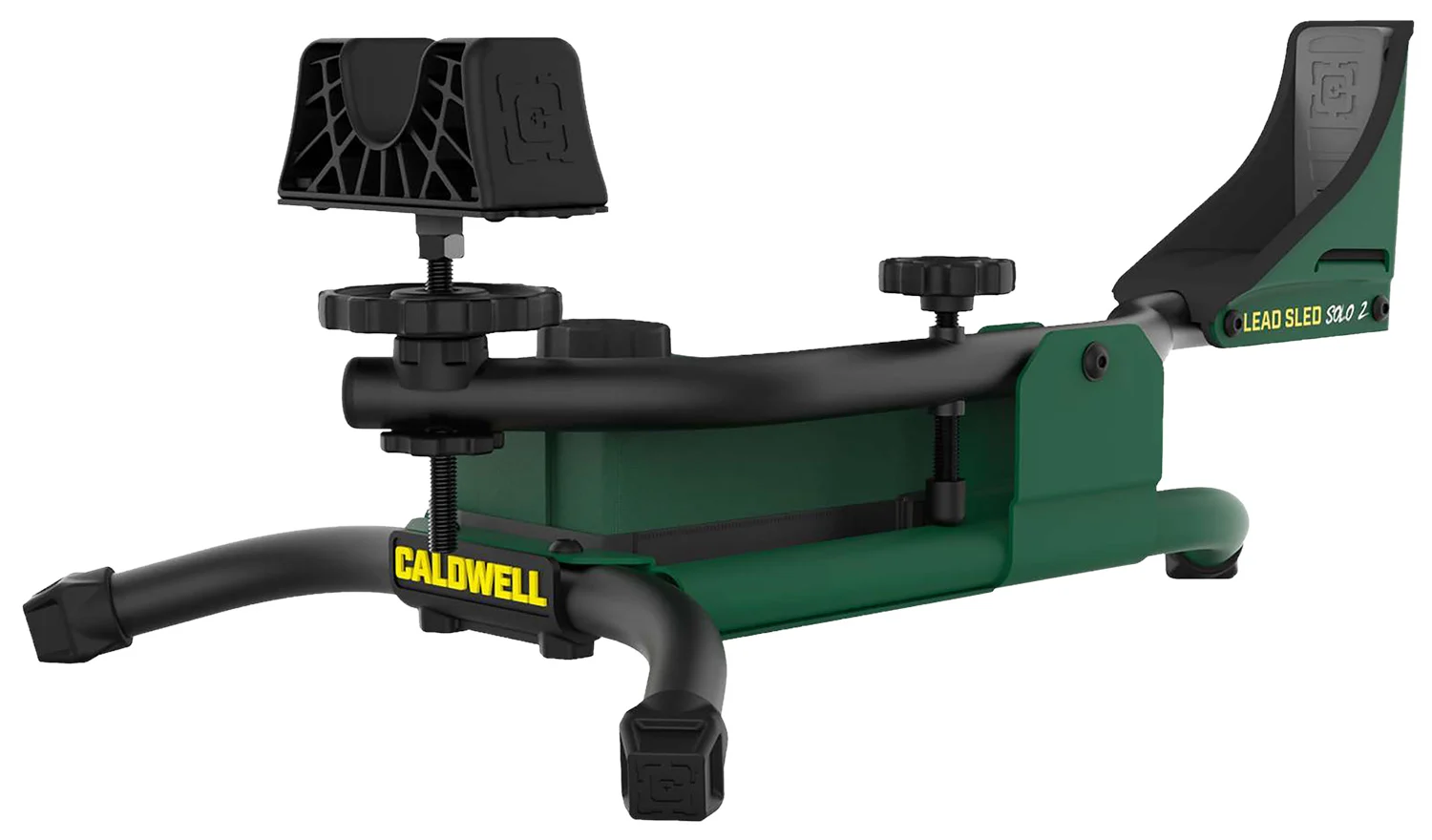 Caldwell 1232952 Lead Sled Solo 2 Rifle/Shotgun Black/Green