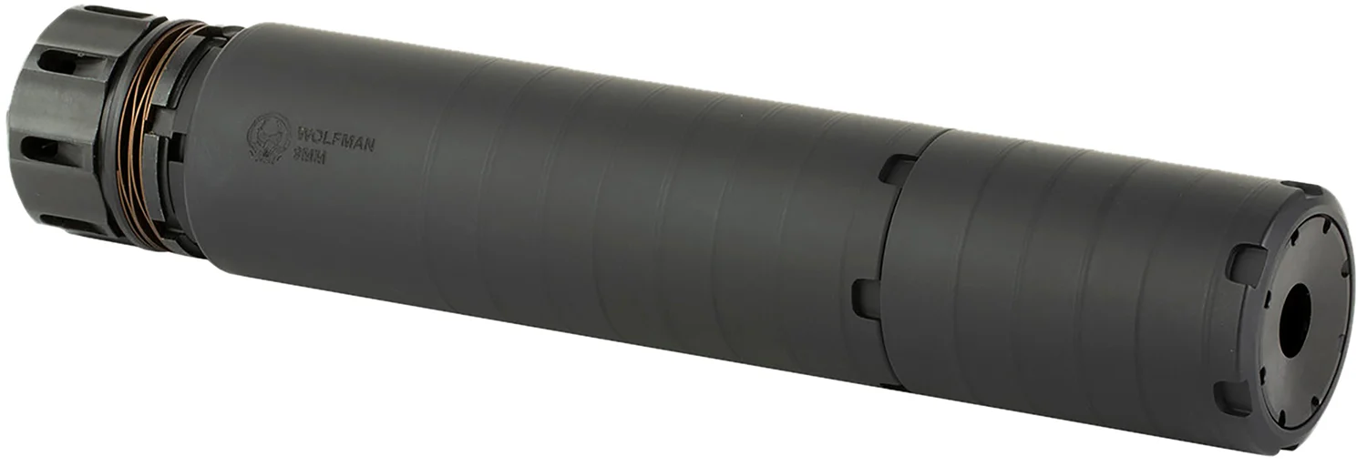 Dead Air WOLFMANKMQDK Wolfman KeyMicro Kit 1.618" Black 17-4 PH Stainless Steel