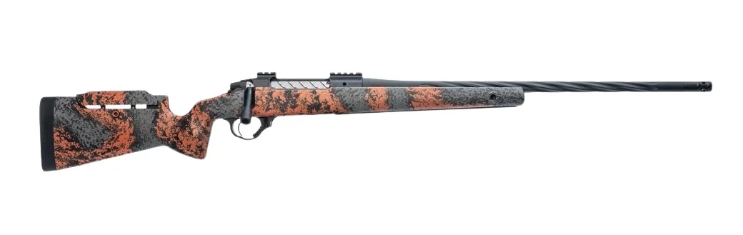 Seekins Precision 0011710229-F Havak PH3 6.5 Creedmoor 24" Black Fluted Threaded Barrel, Black Picatinny Rail Steel Receiver, Adj Cheek Riser Urban Shadow Synthetic Stock