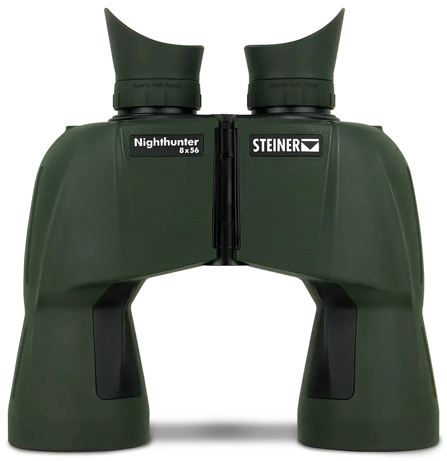 Steiner 2070 Nighthunter 8x56mm BaK-4 Porro Prism, Auto Focus, Matte Green Makrolon w/Rubber Armor