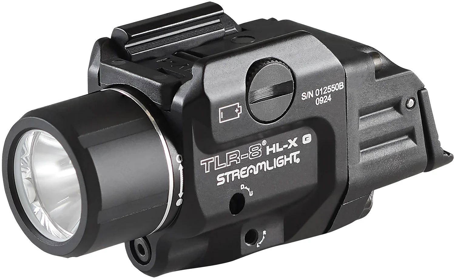 Streamlight 69475 TLR-8 Black Aluminum 1,000 Lumens Green Laser