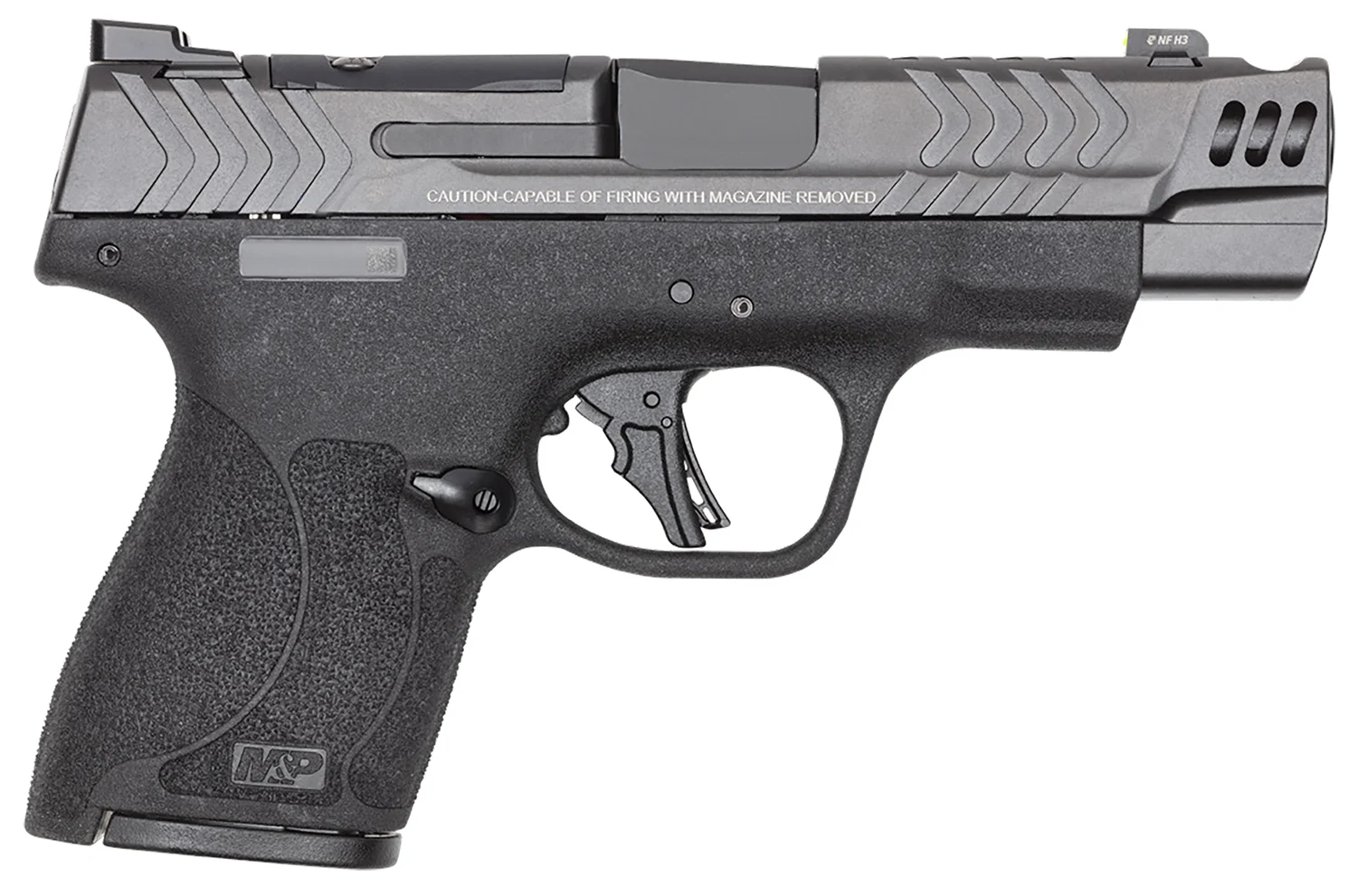 S&W M&P9 PC SHLD+14410 9MM 4 COMP OR 10R BLK