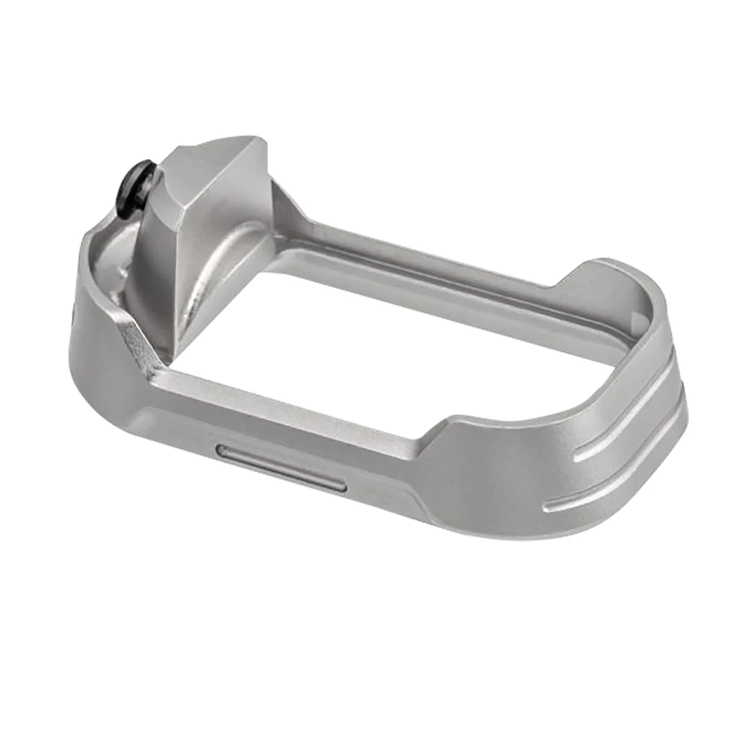 Tyrant CNC TDG17MWG3GREYBLACKSCRE Magwell Fits Glock 17 Gen 3 Grey