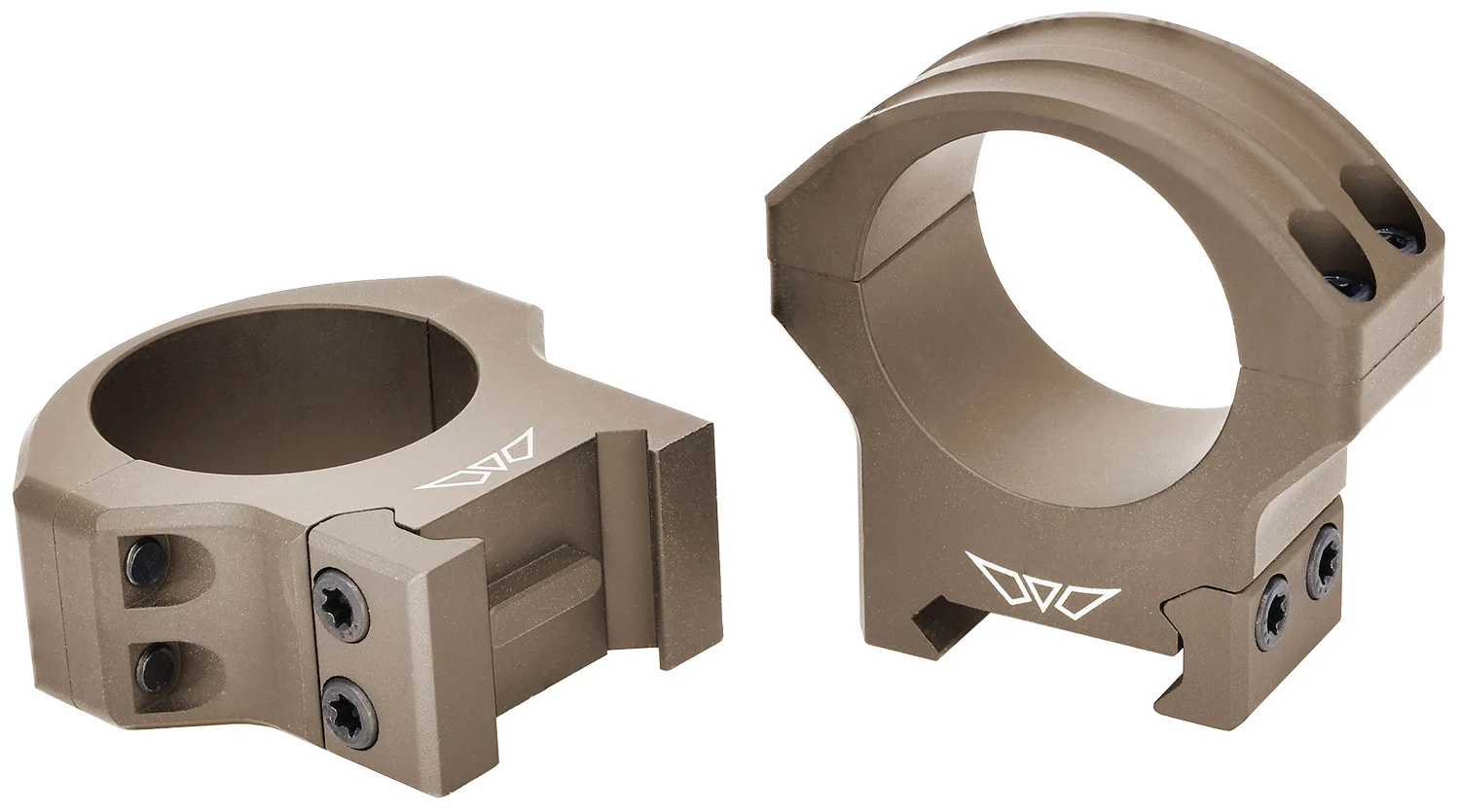 Warne 8515TM HyperLite Dark Earth Cerakote MagnaFusion Alloy 30mm Tube Maxima/Weaver/Picatinny Fits Tikka