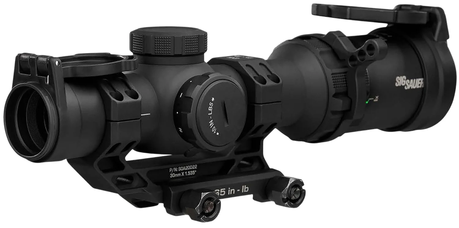 Sig Sauer Electro-Optics SOTMC81000 Tango-MSR Black 1-8x 24mm