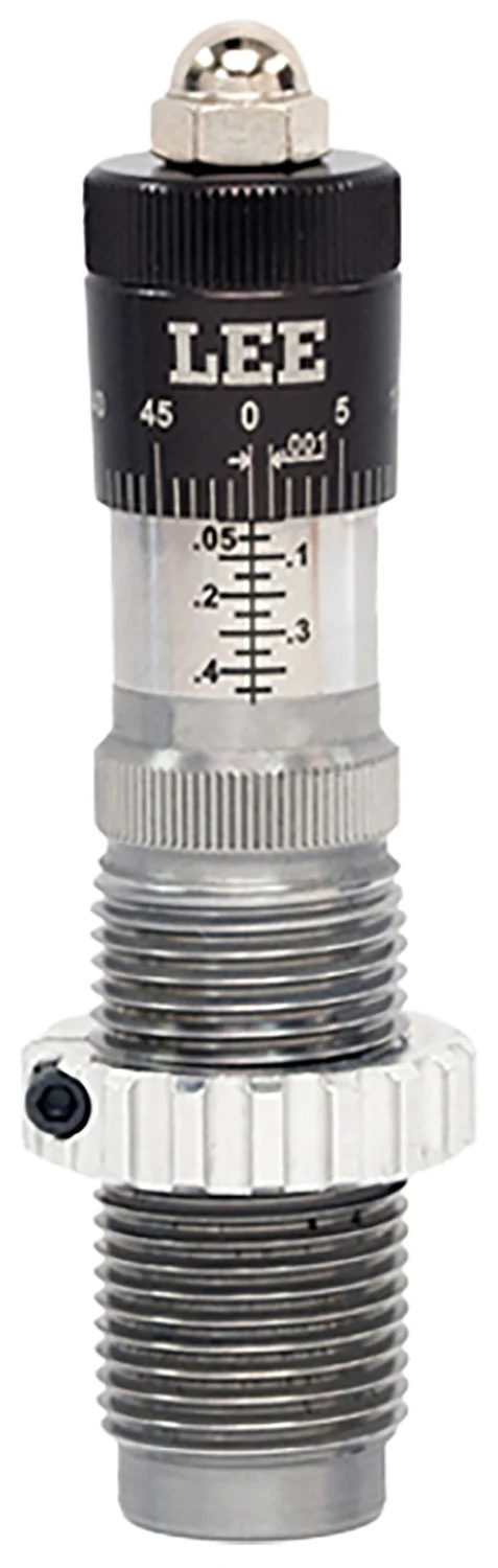 Lee Precision 92220 Micrometer Bullet Seating Die Black/Clear 223 Rem Rifle Firearm