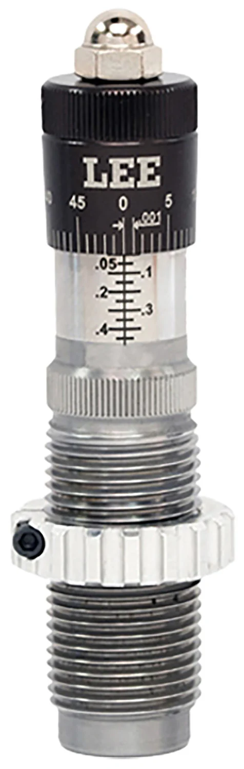 Lee Precision 92234 Micrometer Bullet Seating Die Black/Clear 22-250 Rem Rifle Firearm