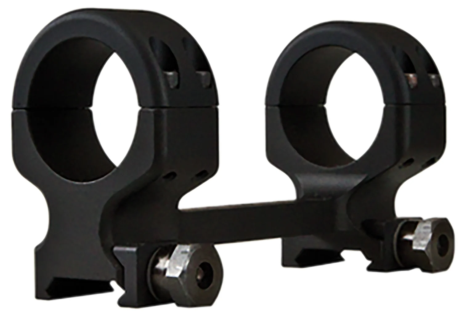 DNZ 10PTM Freedom Reaper Picatinny Rail Black 1" Tube Medium Rings 2 Piece