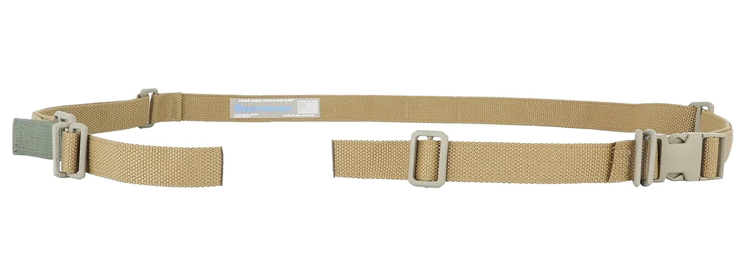 Blue Force Gear VCAS125AACB Vickers Coyote Brown Cordura 54"-64" OAL Rifle
