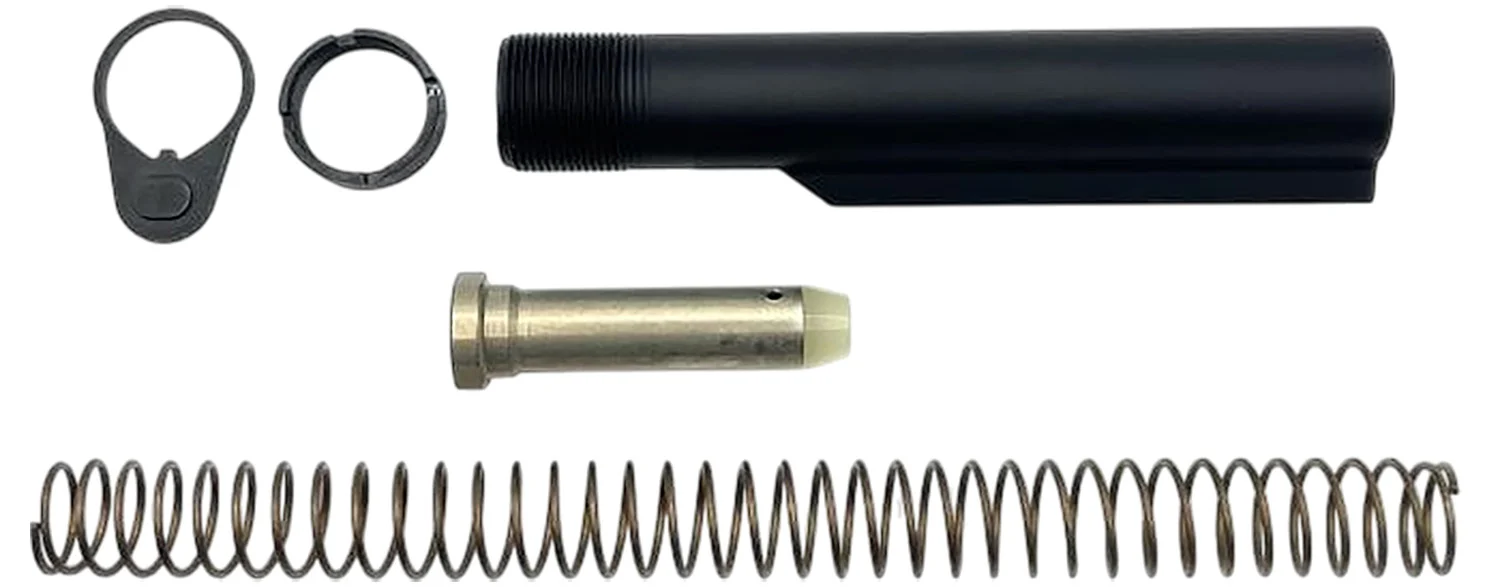 LBE Unlimited H1BUFKT Buffer Tube Kit Black AR-Style