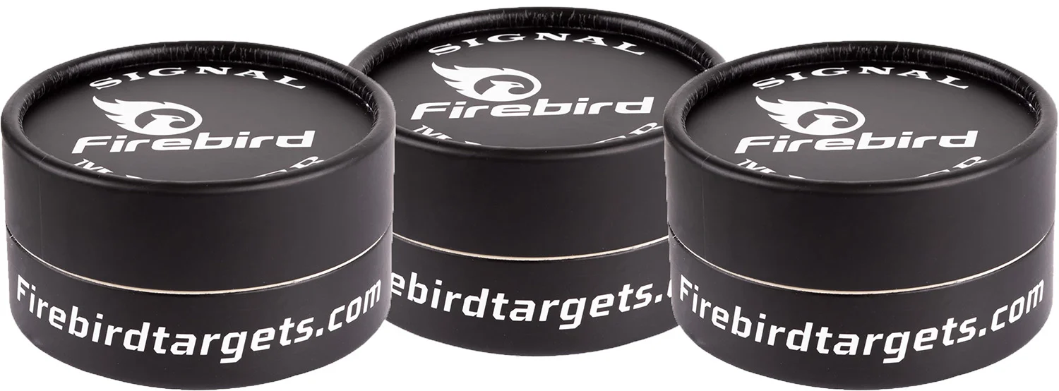 Firebird USA SMG Signal Marker Moving Trajectory/Static Green Universal Firearm 65mm 3 Pack