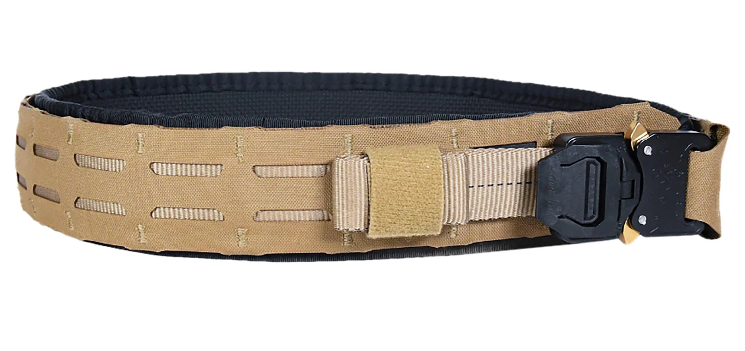 High Speed Gear 31O2M2CB Operator Gen 2 W/Micro Grip Panel Coyote Brown Nylon Belt Size XL 40-44", 1.75" Wide Buckle Closure