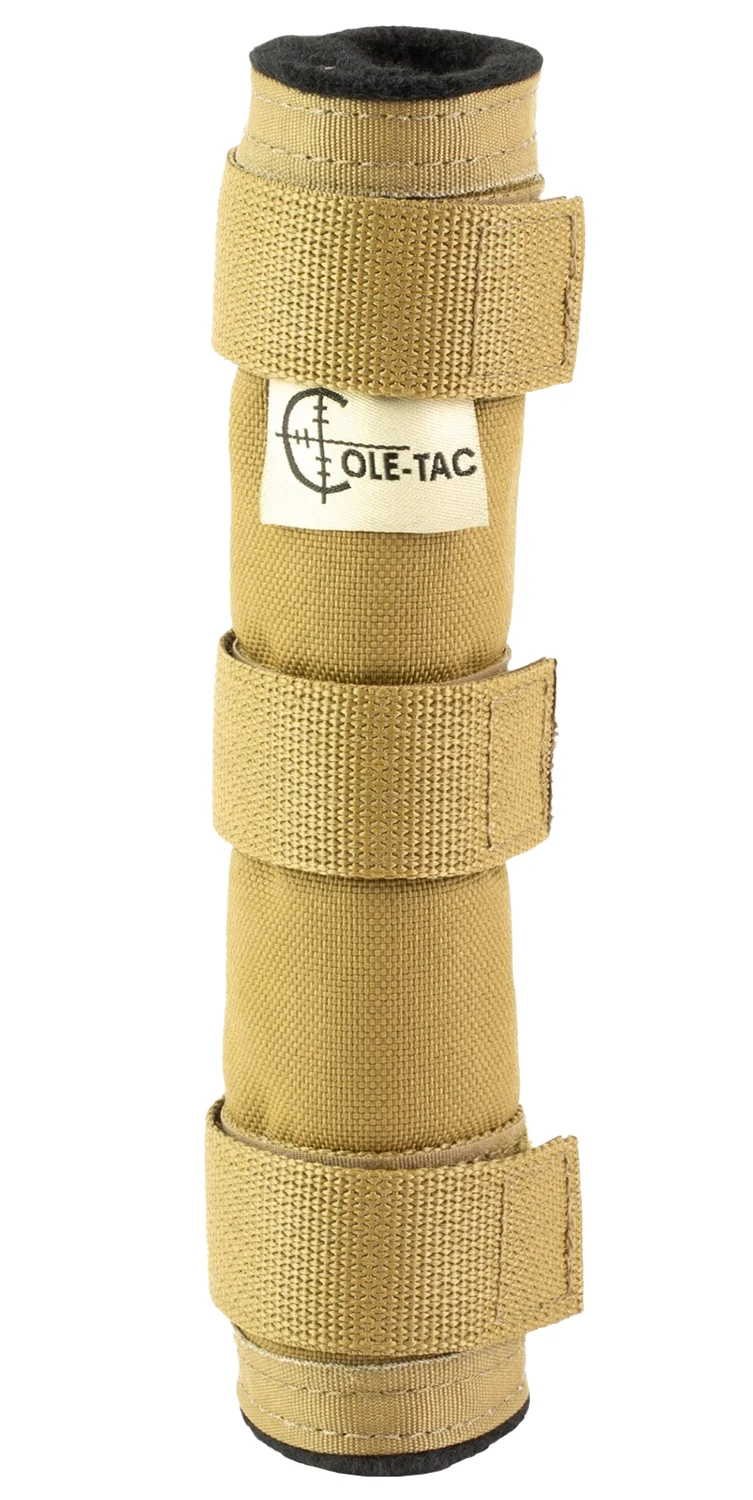 Cole-tac MP202 Metal Python Suppressor Cover Fits 7.50" Long Coyote Brown