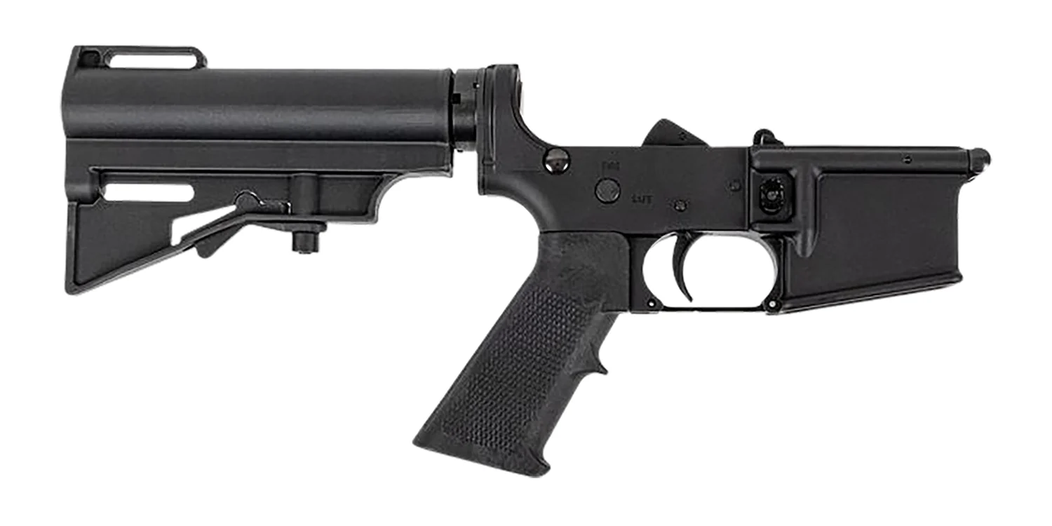 Dpms Panther Arms DP51655153122 Kitty Kat AR-15 Multi Caliber, Aluminum Black Hardcoat Anodize Receiver, DPMS CAR-15 Pistol Brace BlackA2 Grip