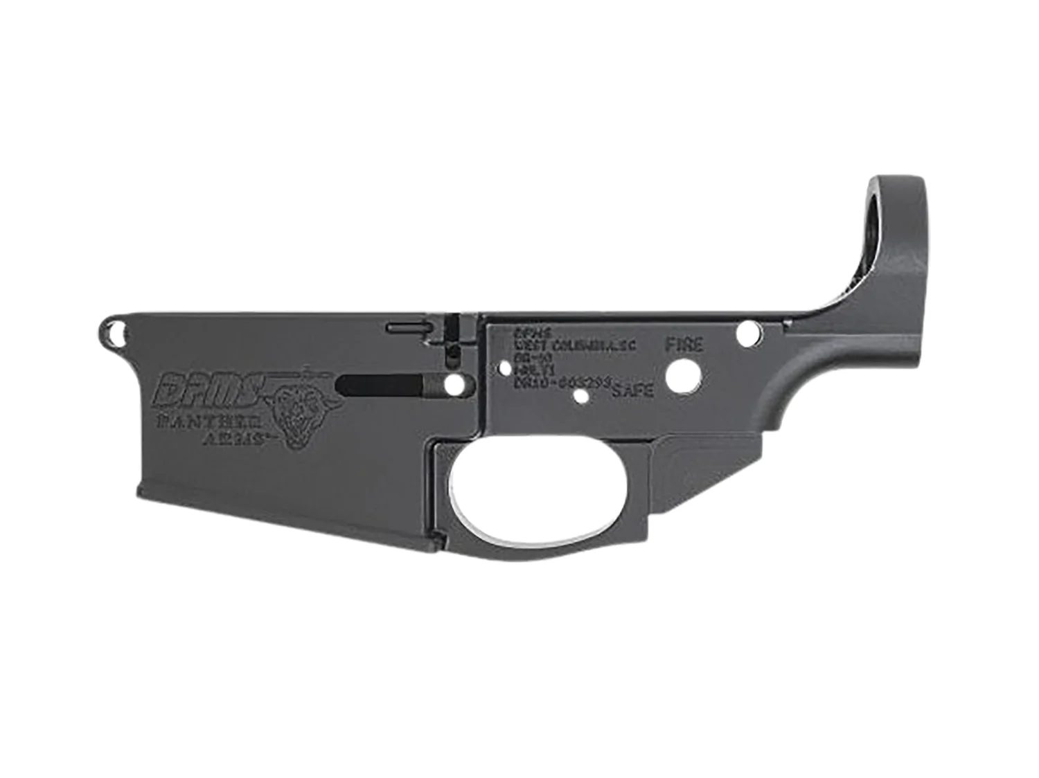 Dpms Panther Arms DP51655160178 DP-10 Stripped Lower Receiver Multi Black Aluminum