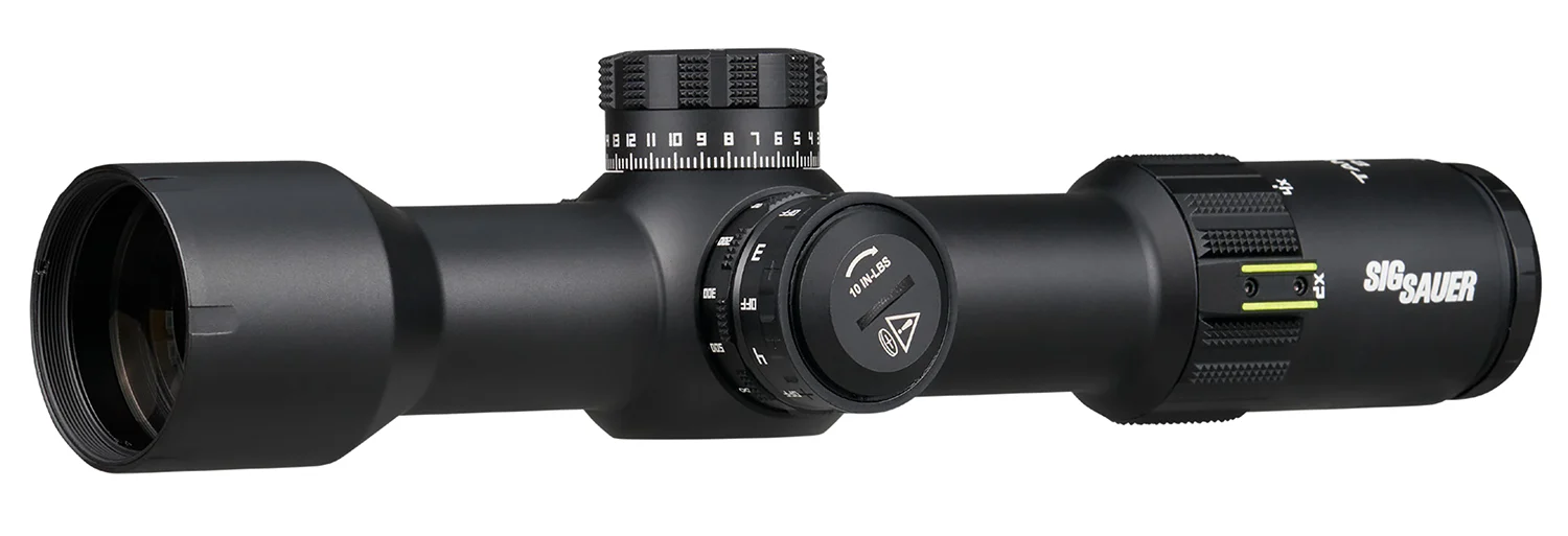 Sig Sauer Electro-Optics SOTD62111 Tango-DMR Black 2-12x42mm, 34mm Tube Illuminated MOA Milling 2.0 Reticle