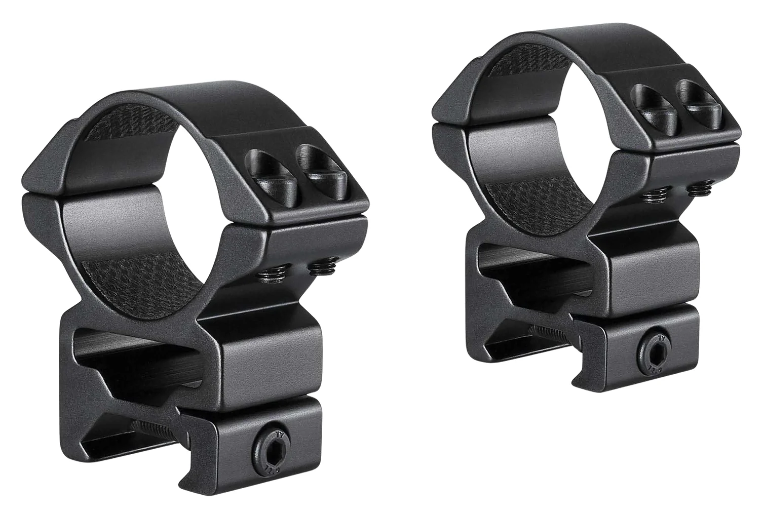 Hawke Sport Optics 22117 Match Mount Matte Black Anodized Aluminum 30mm Tube, High Weaver