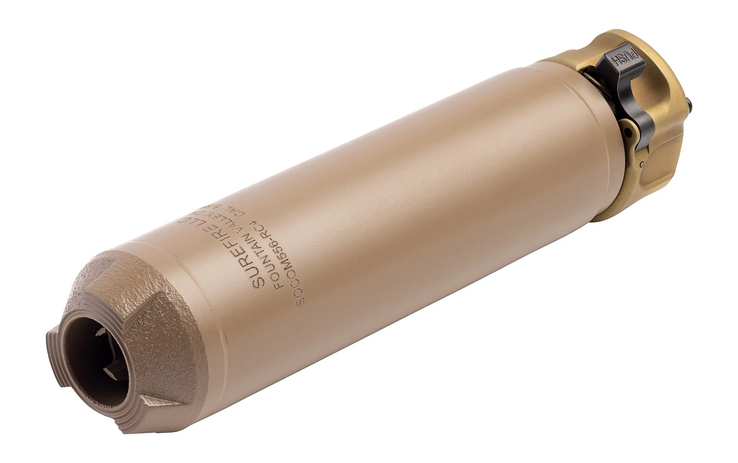 SureFire SOCOM556RC4DE SOCOM556-RC4 5.56mm 1.50" Dark Earth Inconel
