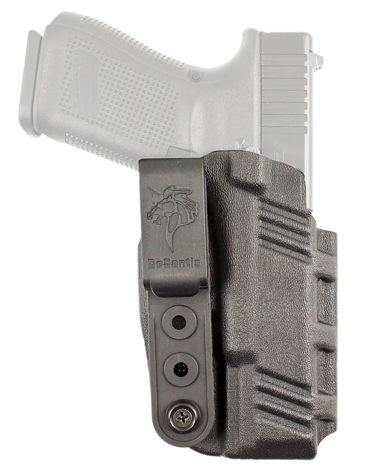 DeSantis Gunhide 137KJA09Z0 Slim-Tuk IWB Black Kydex Fits S&W Shield X Ambidextrous