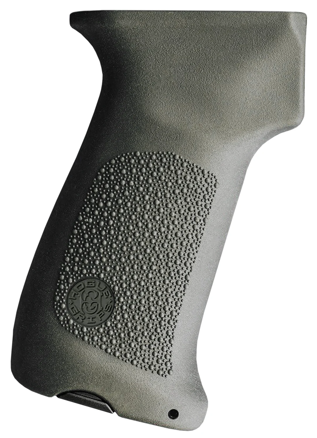 Hogue 74031 Pistol Grip w/o Finger Grooves OD Green Overmolded Rubber Fits AK-47/AK-74