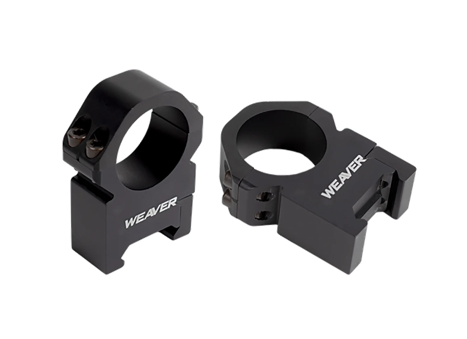 Weaver Mounts 48388 Precision Black Aluminum 30mm Tube Extra High