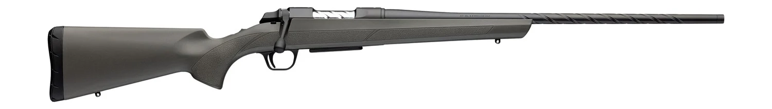 Browning 035851229 AB3 Pro Full Size 300 Win Mag 3+1 26" Matte Blued Spiral Fluted Threaded Barrel, Matte Blued Steel Drilled & Tapped Receiver, Gray/Green Fixed Synthetic Stock, Right Hand