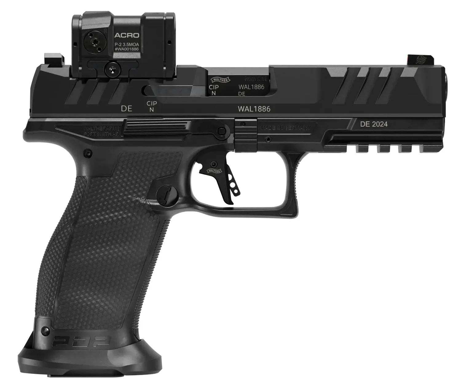 WAL 2880091PRO PDP 9MM 4.5 FULL PRO ACRO 10RD