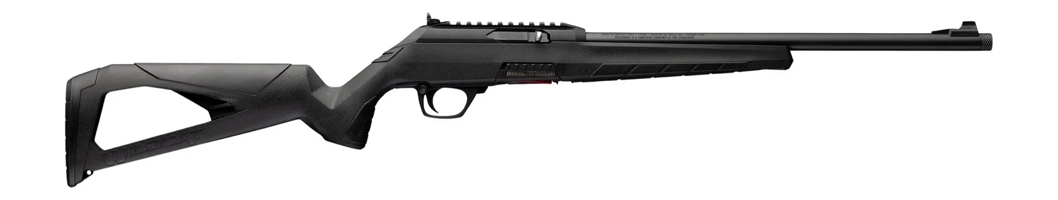 Winchester Repeating Arms 521170102 Wildcat Shadow SR 22 LR 10+1 16.50" Matte Blued Threaded Barrel, Black Polymer Receiver w/Picatinny Rail, Black Fixed Polymer Stock, Ambidextrous