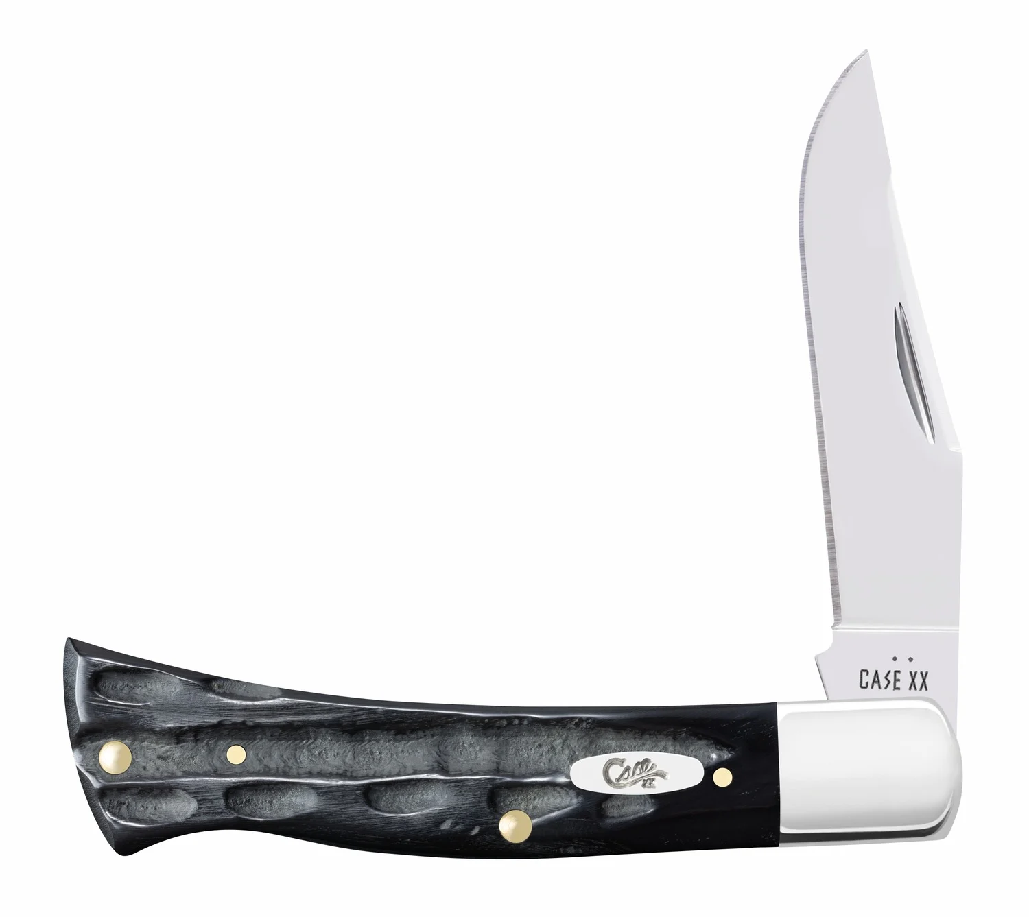 CASE 65034 AXE HANDLE BUFFALO HORN CASE
