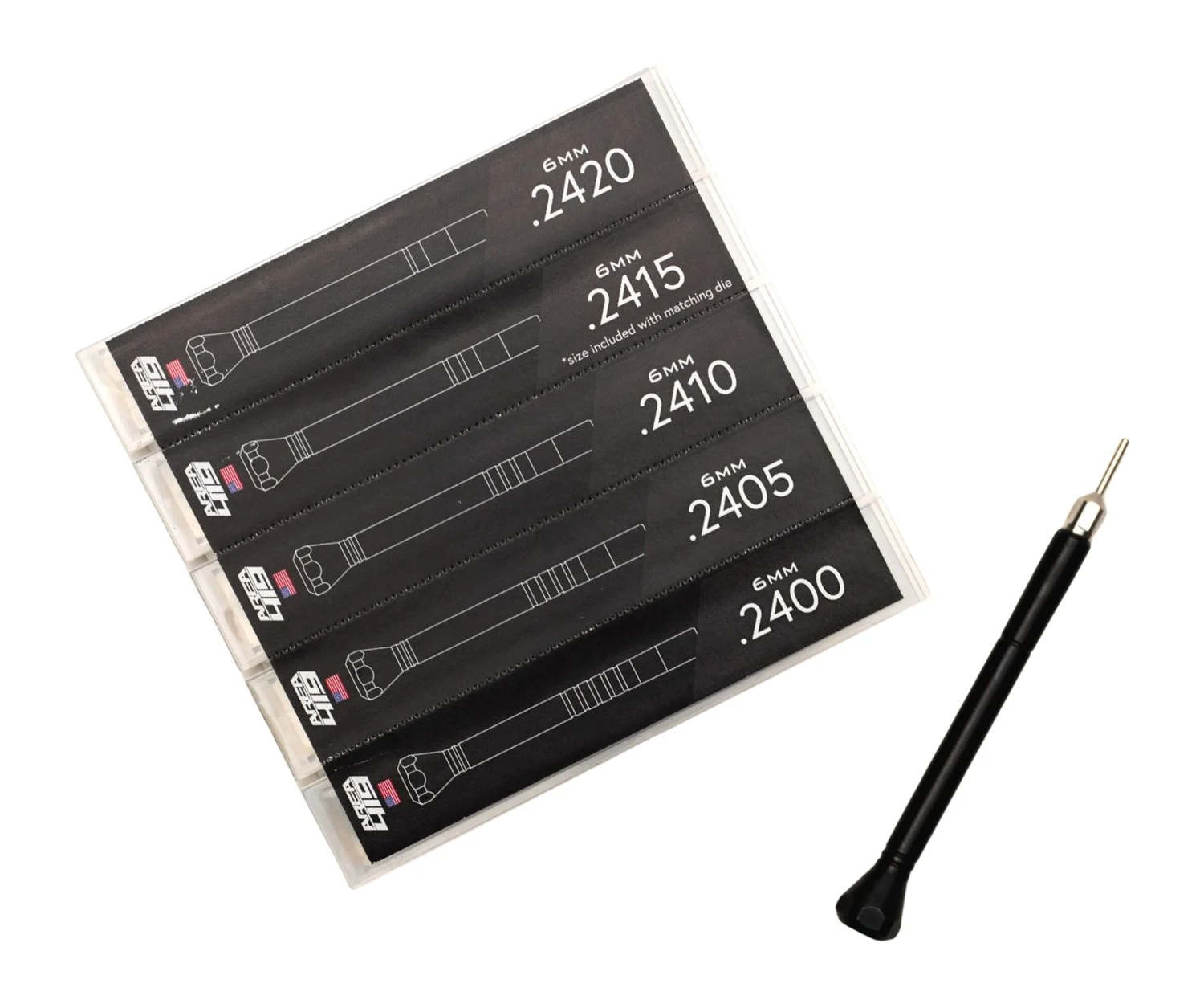 AREA 419 419-MANDRELS-6MM MANDREL SIZING KIT 6MM