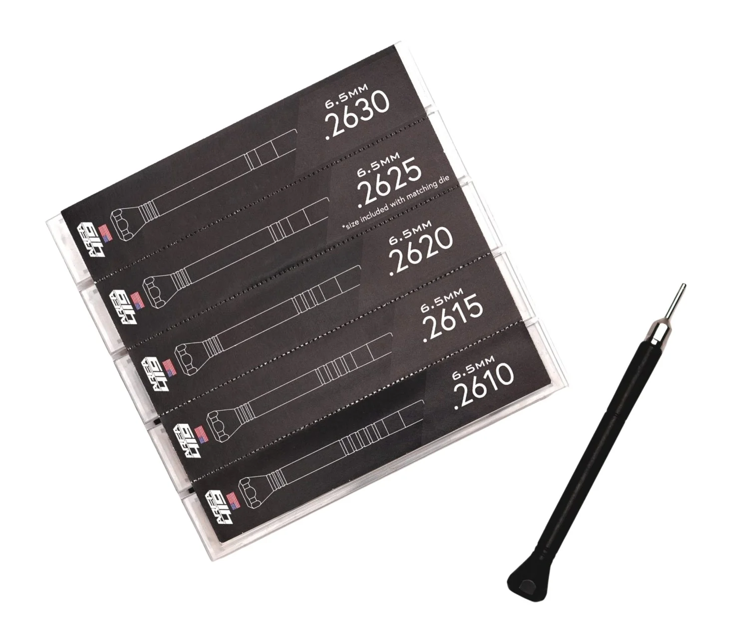 AREA 419 419-MANDRELS-65MM MANDREL SIZING KIT 6.5