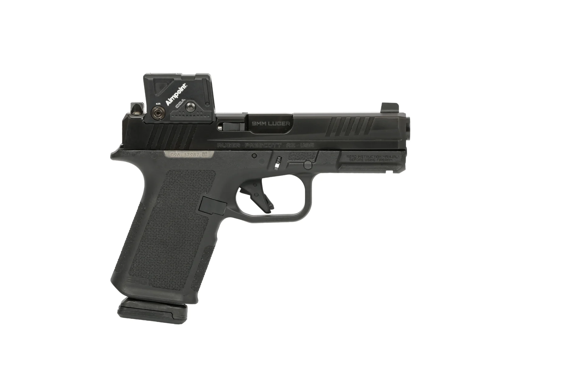 RUGER RXM 9MM BLK/BLK 15+1 4" COA