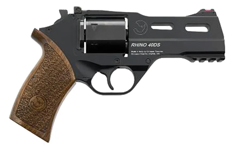 RHINO Rev.40DS 357Mag 4",Blk MoonClp 6Rd