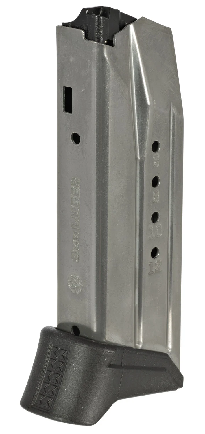 Ruger 90618 American 12rd 9mm Luger, Stainless Steel