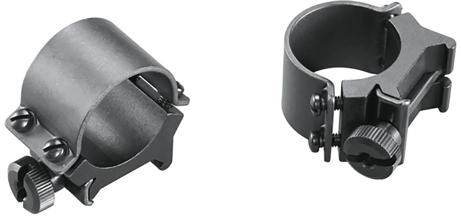 Weaver Mounts 49163 Sure Grip Detachable Rings Matte Black 1" Medium